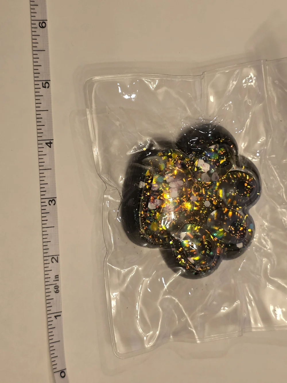 🐾 Viral trending Black Bling Galaxy Cat Paw Taba Squishy – ASMR 🌌💎